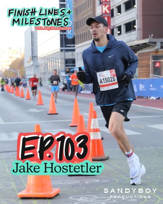 Finish Lines & Milestones: Episode 103: Jake Hostetler - They Thought He'd NEVER Be Able to Run