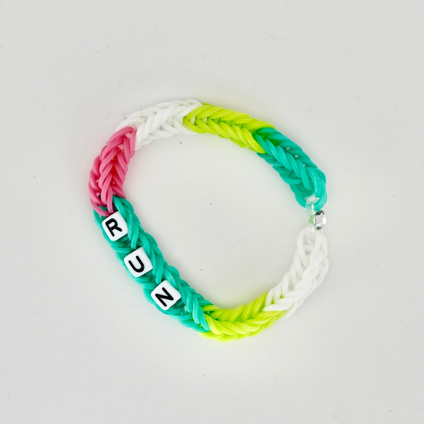 Rubber Band RUN Bracelet