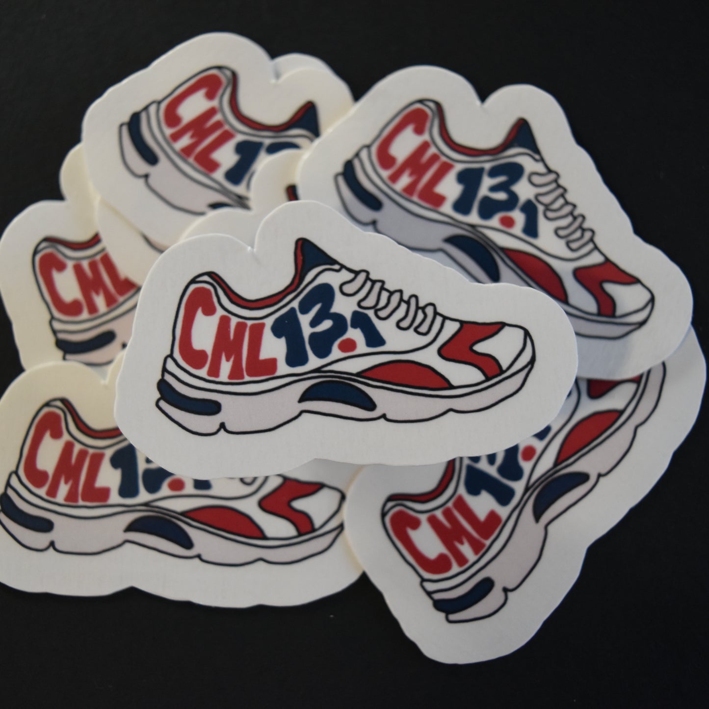 Carmel 13.1 Running Shoe Sticker