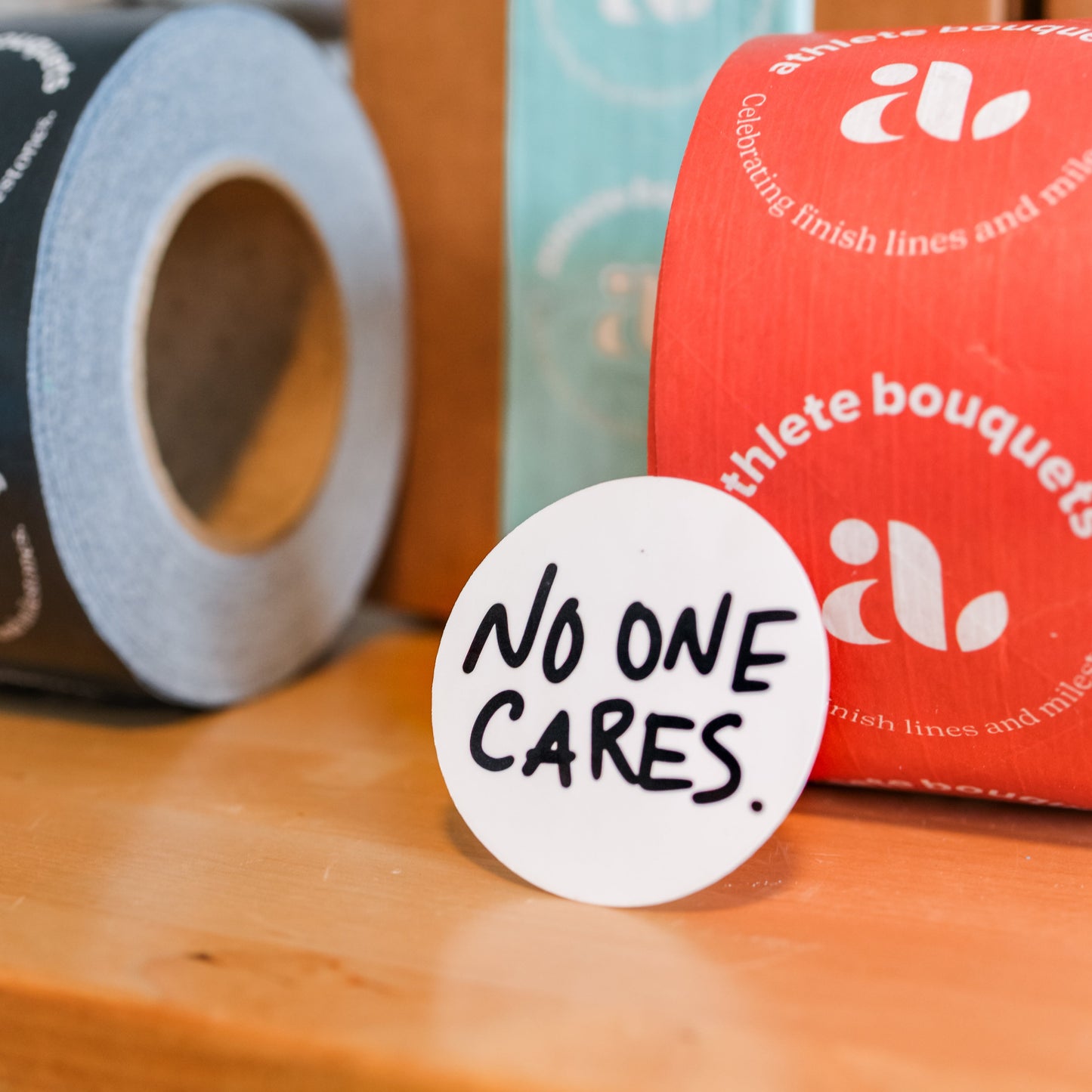 No One Cares Sticker