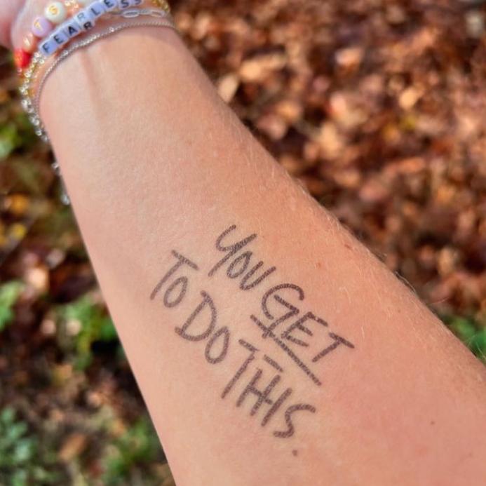 You Get To Do This Temporary Tattoo