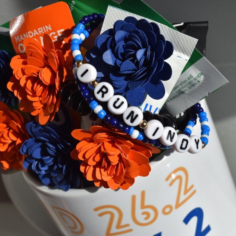 The Indianapolis Marathon Bouquet & Mug