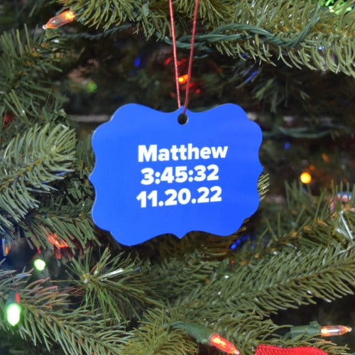 NYC Christmas Ornament - Benelux Shape
