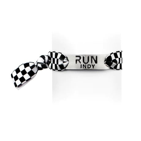 ATHLETE INSPIRED ® Run INDY Running Tie Stretchy Bracelet