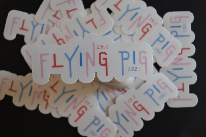 Flying Pig Sticker