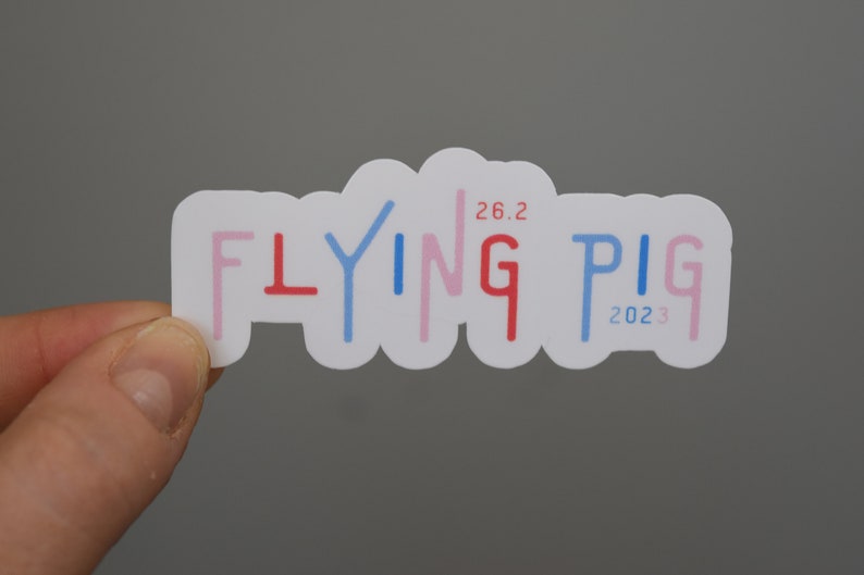 Flying Pig Sticker