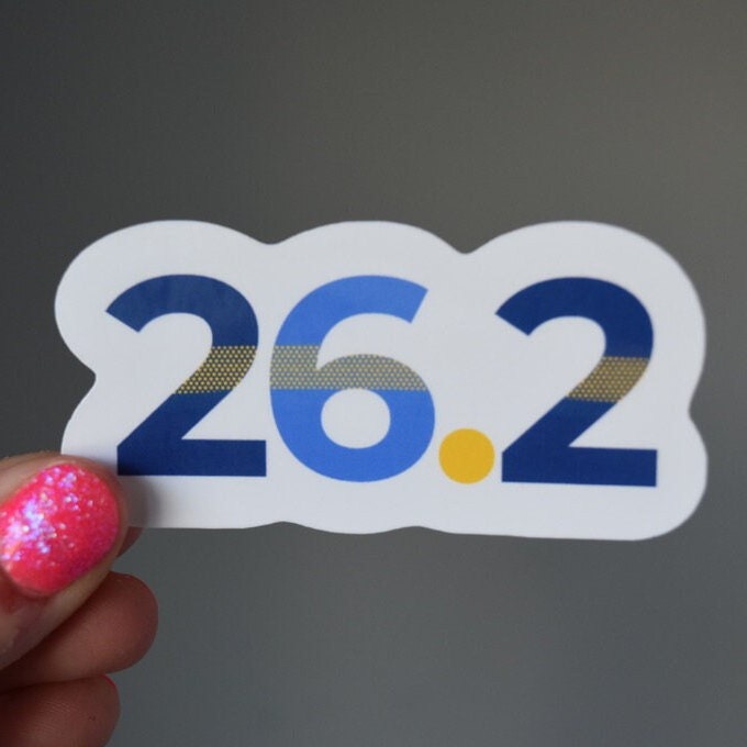 Boston 26.2 Sticker