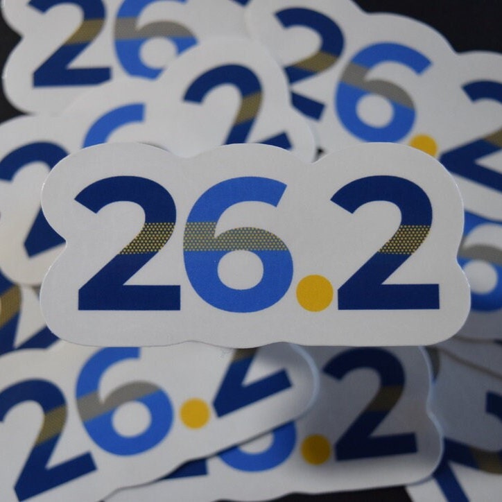 Boston 26.2 Sticker