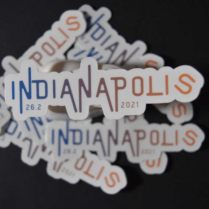 Indianapolis Marathon Sticker