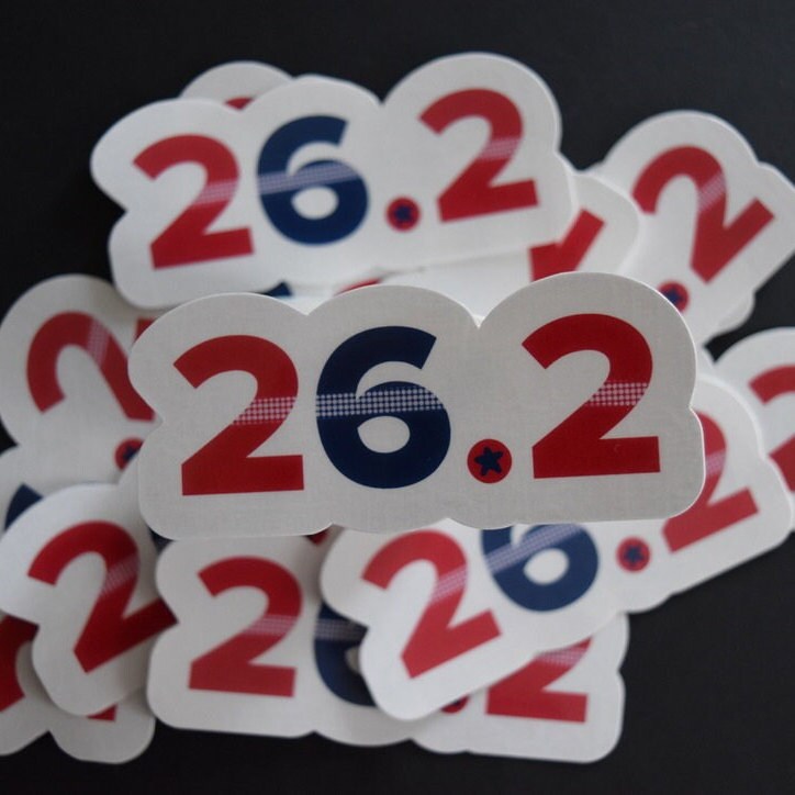 Chicago 26.2 Sticker