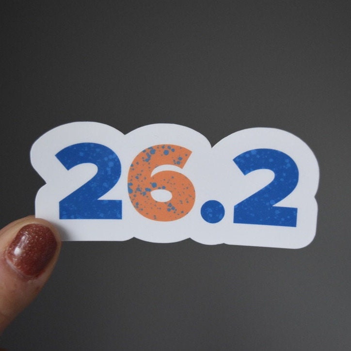 Indianapolis 26.2 Sticker
