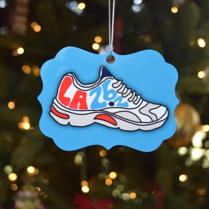 LA Marathon Christmas Ornament - Benelux Shape