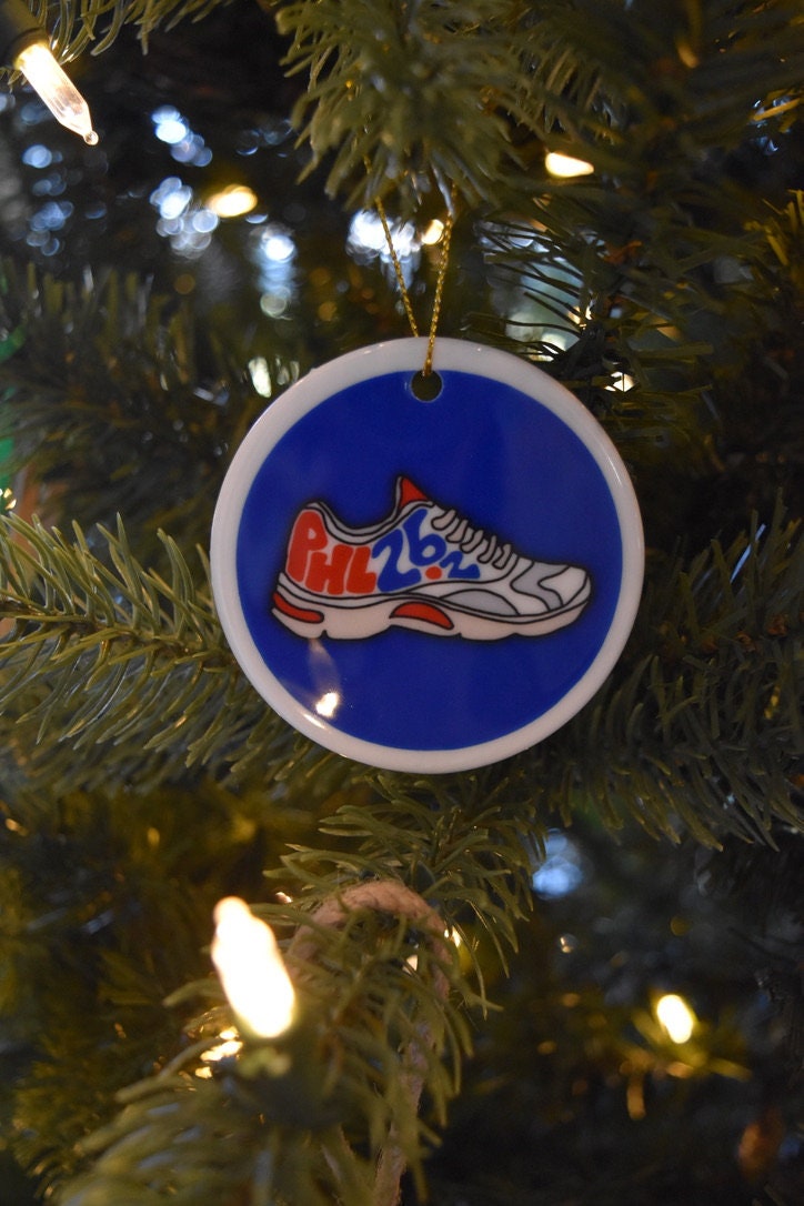 Philadelphia Christmas Ornament - Circle Shape