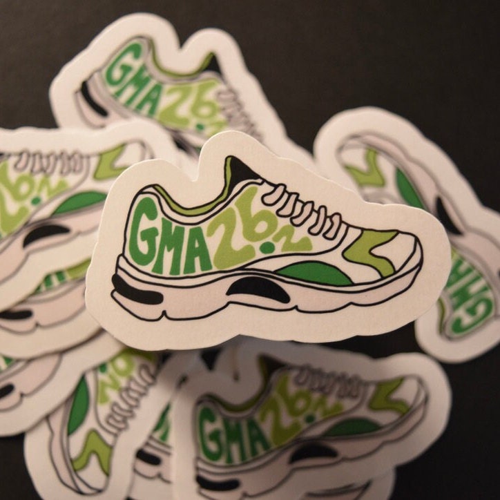 Grandma's Running Shoe Sticker