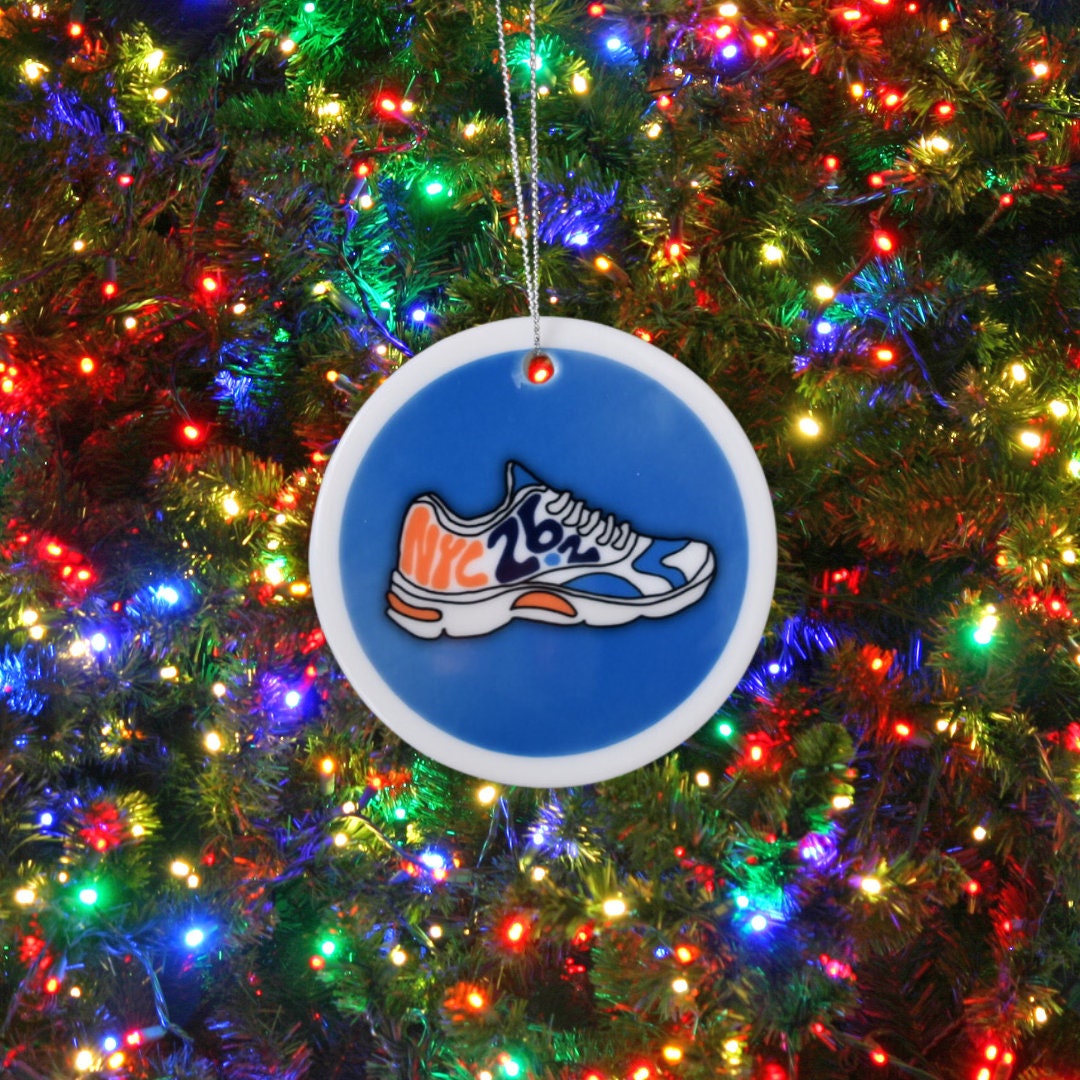 NYC Christmas Ornament - Circle Shape