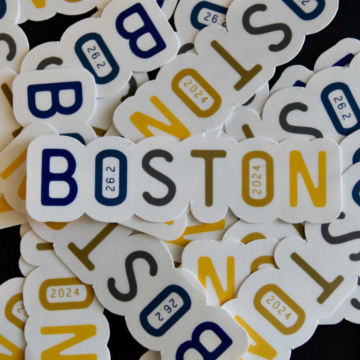Custom Boston State Sticker Boston Sticker – Athlete Bouquets