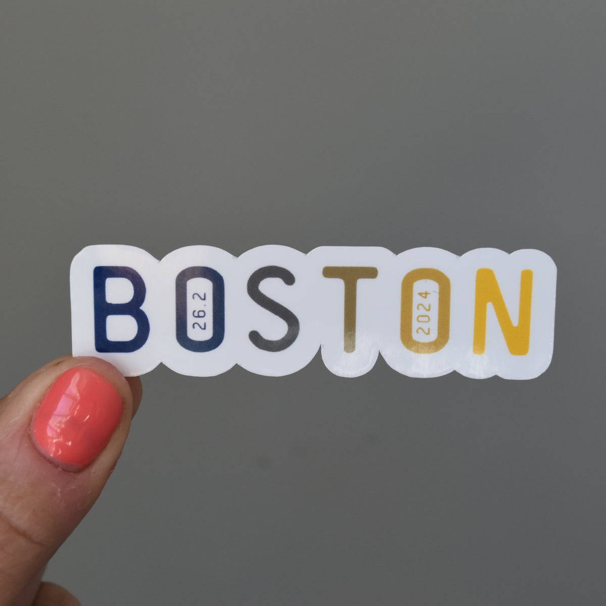 Boston Rob Sticker Boston Sticker – Athlete Bouquets