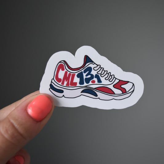 Carmel 13.1 Running Shoe Sticker