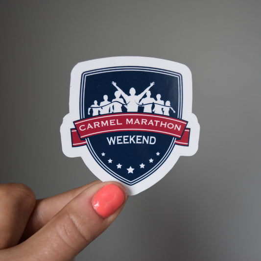 Carmel Marathon Weekend Sticker