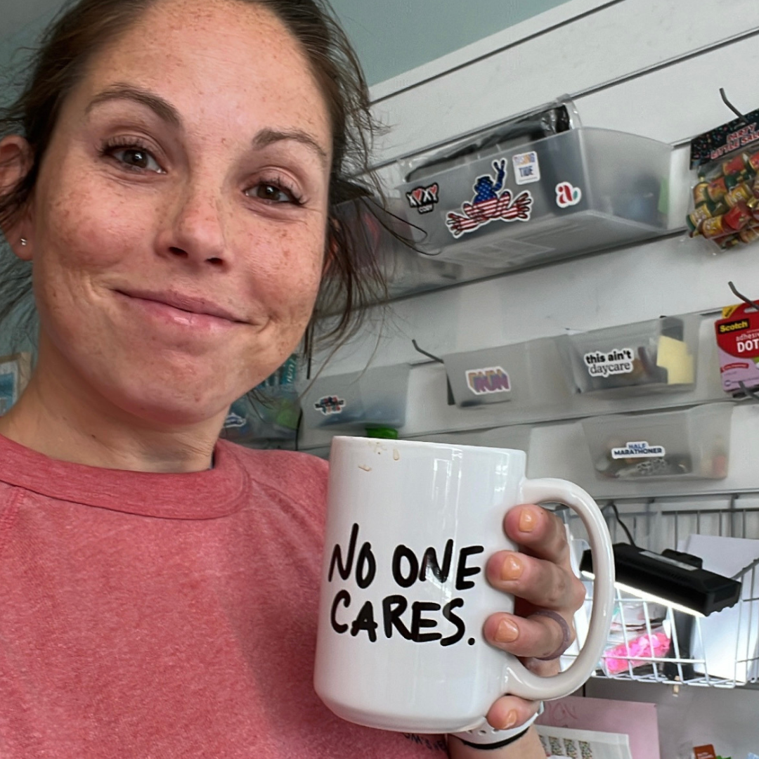 The "NO ONE CARES" Mug