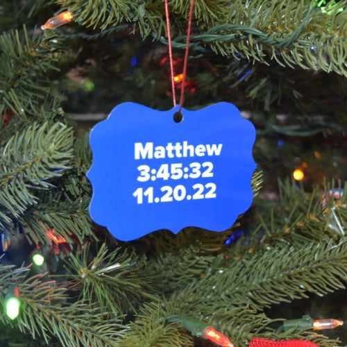 LA Marathon Christmas Ornament - Benelux Shape