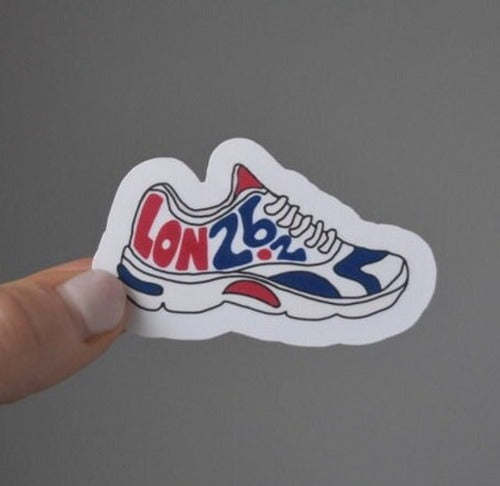 London Running Shoe Sticker