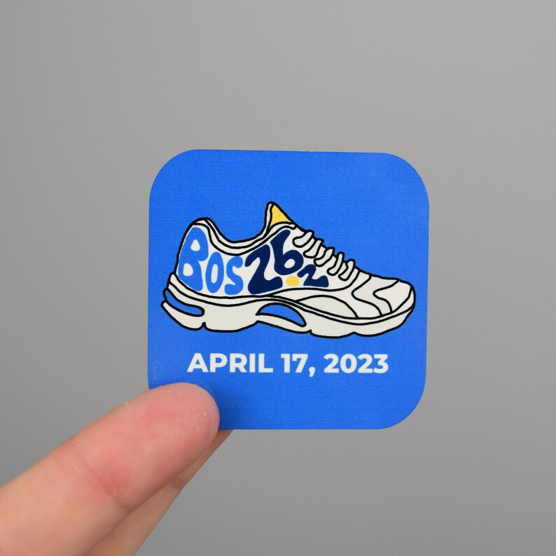 Boston Running Shoe Magnet