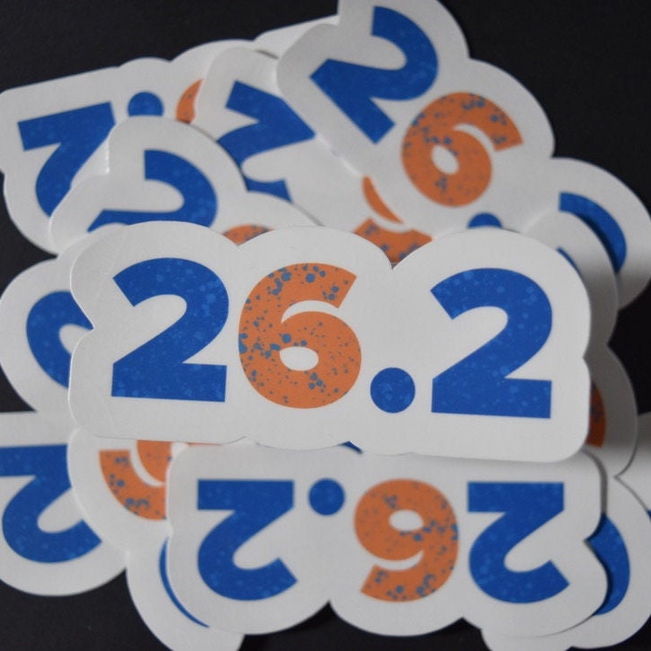 Indianapolis 26.2 Sticker