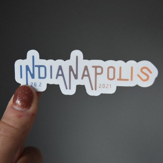 Indianapolis Marathon Sticker