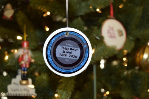 Running Watch PR Christmas Ornament