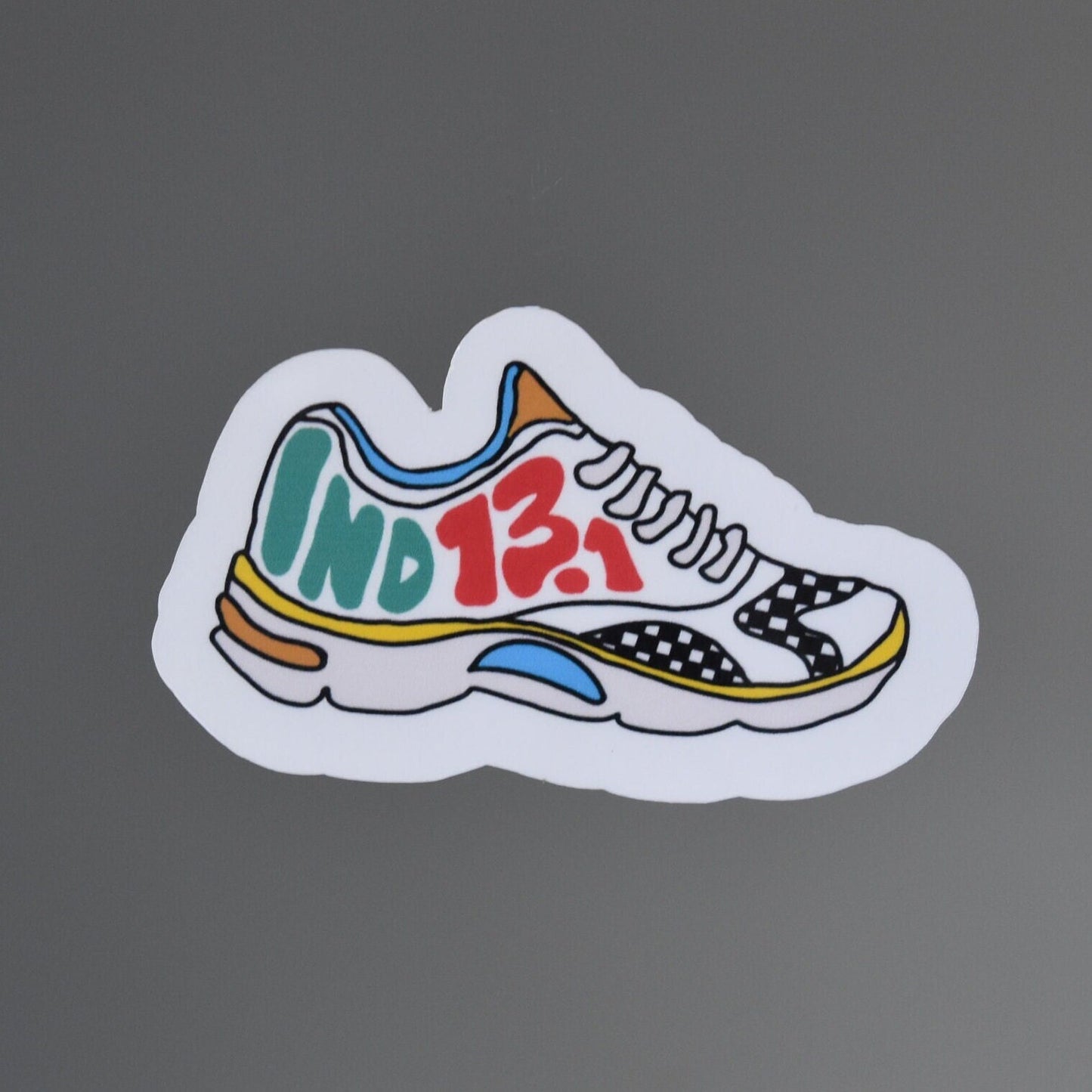 Indy Mini Running Shoe Sticker
