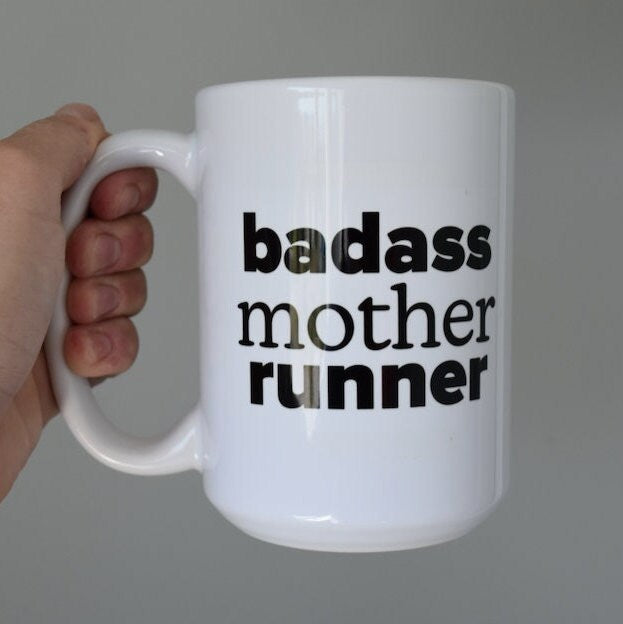 Badass Mother Runner Mug
