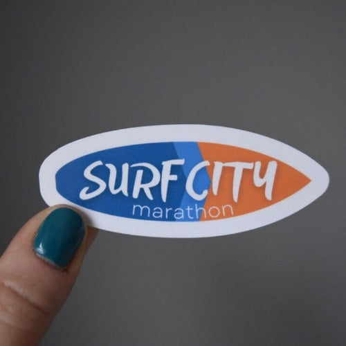 Surf City Sticker
