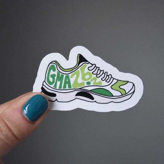 Grandma's Running Shoe Sticker
