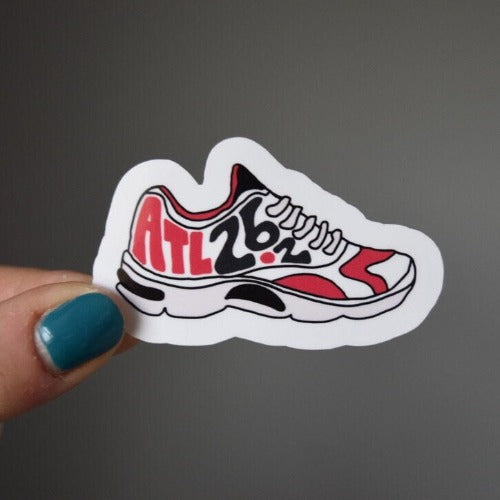 Atlanta Running Shoe Sticker
