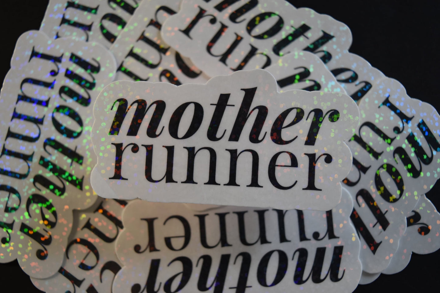 Mother Runner Holographic Sticker